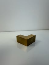 90 degree sleeve over clamp brass version