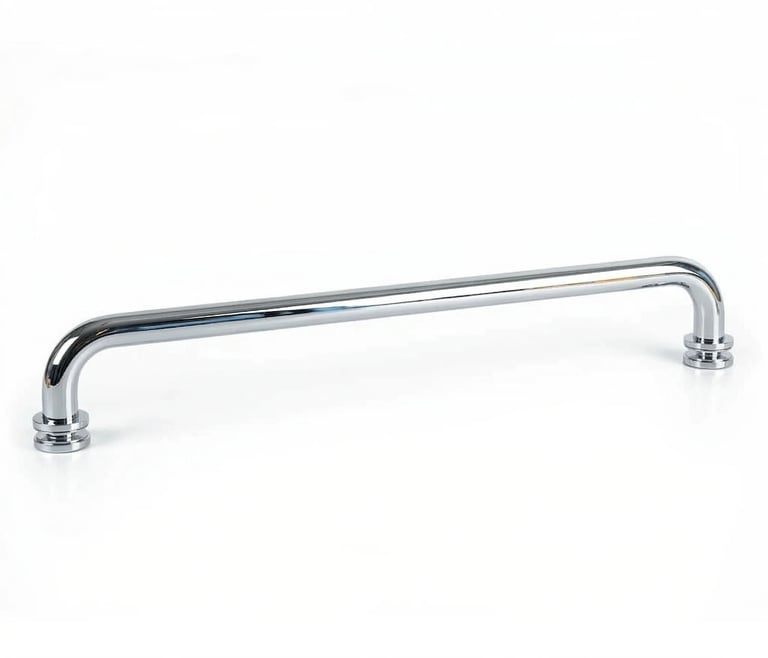 Round Series Single-Sided Towel Bar Chrome