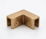 90 degree sleeve over clamp gold view