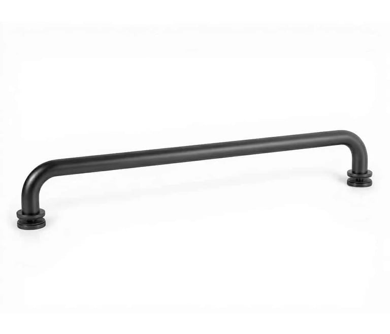 Round Series Single-Sided Towel Bar Gun Metal