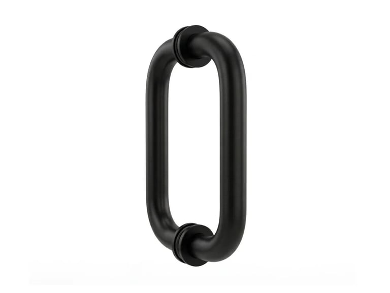 Round Series Pull Handle - Matte Black